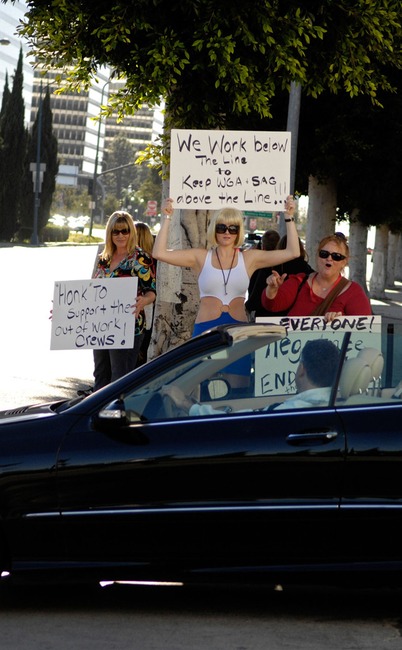WGA strike, 65th Annual Golden Globe Awards